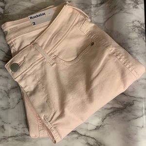 Brand new pastel pink Rockstar jeans